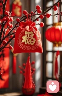 正月初五接五福，送你健康服，身轻体健就是福，送你平安福，国泰民安就是福，送你团圆福和乐美满就是福，送你快乐福，安心乐意就是福。配图