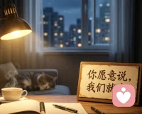 心里的话有人听就是温暖，
郁闷的事儿有人懂，就是幸福！配图