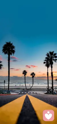 沿着这条通往大海的路走下去，
烦恼会被海浪带走，剩下的只有松弛与自由。