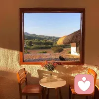 心理学说：人需要“心理留白”。
就像这扇窗，把喧嚣挡在外面，
给内心留一块安静的角落。
当你觉得累了、乱了，
不妨停下来，看看窗外的风景，
让情绪慢慢沉淀，再重新出发。