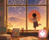 孩子，愿你如马

这个新年，当你踮脚贴上最后一张窗花时，我忽然意识到——你长高了。不是那种需要卷尺验证的“数据增长”，而是一种气息上的变化：你伸手时，手臂划过的弧度更舒展了；你转头时，目光停留的地方更远了。去年此时，你还需要拽我的衣角才能碰到窗棂的最高处。

整理书柜时，抖落出一本2018年的台历。那时你三岁，在八月的那一页上，有你用蜡笔画出的小人——圆圆的头，四根线当作手脚。旁边是我笨拙的标注：“宝宝今天说：云在跑步，因为风在后面追它。”而昨天，你指着晚霞告诉我：“妈妈，那是天空在调色，它想找出最温柔的颜色来画梦的边框。”从具象的“云在跑”到诗意的“调色”，不过八年光阴。时光在你身上留下的，不仅是身高与鞋码，更是感受世界的方式。

在马年之初，万物萌动，特别适合谈谈“成长”这件事——因为它与“马”的精神如此契合。你看那原野上的小马驹，初生时脚步踉跄，依偎母马身旁；稍长些，便开始用湿润的鼻子触碰青草、试探溪水；待到骨骼舒展，便在风中奔跑起来，鬃毛飞扬。孩子的成长不也如此？从蹒跚学步到独自探索，从紧紧依恋到向往远方，每个阶段都充满生命原始的张力。

成长最动人的，往往在“变化”与“不变”的交织处。你变了：以前怕黑，现在能独自在书房阅读到深夜；以前遇挫就哭，如今会咬着嘴唇说“我再试试”。你也没变：睡前依然要听同一个童话的开头；吃到喜欢的糖醋排骨，眼睛还是会幸福地眯成月牙。正是这些“不变”，让我们在飞速流逝的时光中，还能辨认出那个最初的孩子；而这些“变化”，又让我们欣喜地看到生命如何抽枝展叶。

前几天，你第一次主动要求自己坐公交车去图书馆。我站在窗前，看你小小的背影汇入人流，忽然想起龙应台的那段话：“所谓父女母子一场，只不过意味着，你和他的缘分就是今生今世不断地在目送他的背影渐行渐远。”那一刻，我既骄傲又怅然。骄傲的是你羽翼渐丰，怅然的是那个紧紧牵着我手指的孩子，正一步步走向更广阔的天地。这种复杂的心情，或许是天下父母共同的修行——我们得学习如何在松开手的同时，让心中的线依然柔软地连接。

真正的成长，不是成为完美无缺的“别人家的孩子”，而是成为更完整的自己。就像一匹马，不必羡慕猎豹的速度、大象的力量，它只需要成为一匹健壮的、奔跑时感到自由的马。你有你的节奏：或许不是最早开口说话，但一旦表达就充满想象力；或许不擅长所有运动，但在泳池里像小鱼般自在。