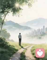 我们这一生，行走于世，更像是一场向内的旅程——不断看清自己的过程。

看清自己的局限，并非是承认失败，而是温柔的洞察。知道力有未逮，明白心有所困，才能放下盲目的较劲，找到真正需要修补与成长的地方。补齐短板，不是为了变得完美，而是为了行走得更从容安稳。

看清自己的位置，则是智慧的清醒。不在掌声中迷失，也不在低谷里妄自菲薄。知道身在何处，心向何方，脚步才能踏实，方向才会清晰。这路途中的每一次向内凝视，都是为了更诚实地面对世界，更笃定地走向远方。

愿我们在纷扰中，常保这份自我观照的勇气与清明。当你看清自己，前路便少了彷徨，多了光亮。配图