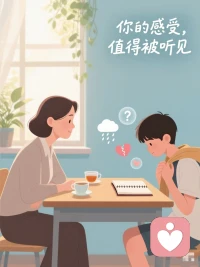 📍 作为倾听师，我不给标准答案

但我会：

▫️接住你所有“奇怪”的念头

▫️陪你梳理心里打结的毛线团

▫️和你一起面对那些“说不出口”的瞬间

你可以是沸腾的，也可以是安静的。

成长本就没有“正确”的样子。

🌱 可以把我当作树洞，

“你的感受，值得被听见。”配图