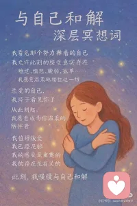 深层冥想练习会帮你！配图