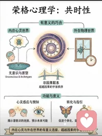 荣格心理学系列三
共时性
跟着我一起去探索心理奥秘。配图