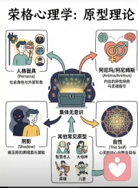 荣格心理学之五
原型理论
我们一起去解读配图
