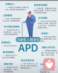 看一下回避型人格类型