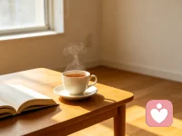 如果你现在一个人，别慌。
孤独不是没人陪，而是心里空着一块，不知道该放谁。

没关系。
趁这个时候，好好陪陪自己。
读一本书，走一段路，给自己做一顿饭。
你会发现，原来你也可以把自己照顾得很好。

等那个人来的时候，你已经是一个完整的人了。
不是寻找另一半，而是两个完整的人相遇。配图