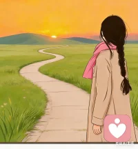 早安，和凉凉的风一起迎接第一缕阳光。配图