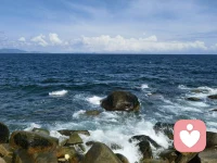 海很蓝，天很蓝，阳光正好~配图