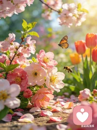 春风暖，花开盛，愿你心中有光，眼里有希望。
给力心理，陪伴你，温柔治愈，向阳而行。