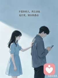 感情里最清醒的活法
不纠缠过往，不勉强人心
真心要留给懂得珍惜你的人
看淡得失，安稳自愈
好好爱自己，才是终身浪漫配图