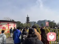 今年初三去的龙华人流堪比南京路！配图