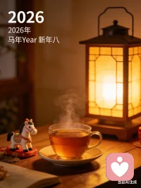 初八大顺，灯火可亲。🏮
我是新人倾听师，这里有一盏灯，永远为你留着。
不用急着整理情绪，也不用故作坚强，
你只管把心事说出来，我负责稳稳地接住。
你好，我在。配图