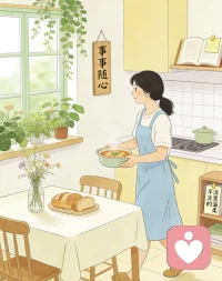 生活最好的状态，
不是事事如意，而是事事随心；
不是活得轰轰烈烈，
而是在柴米油盐的平淡里，
依然能看见温柔，感受到幸福。