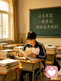 放平心态，大胆前行。
愿你在考场上超常发挥，
如愿走进梦想的大学！
期待奇迹……🙏🙏🙏