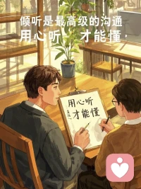 早上好亲爱的朋友❤️❤️学会回应对方的情绪：“听起来你真的觉得……”“我能理解你的感受。”
沟通不是单向的输出，
而是双向的倾听与理解。
当你学会用心倾听，
你会发现：
对方不仅得到了回应，
更感受到了被理解和被爱的温暖❤️配图
