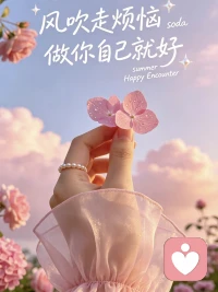 🌹
少纠结他人，多丰盈自己，
时光不会辜负每一份认真。
不是好运来得慢，
而是你正在悄悄发光。
早安☀️，加油！