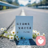 前方长路开阔，身旁雏菊盛放✨
怀揣期许向前走，日子有盼头，生活就满是可爱。保持对未来的期待，平凡日常也能开出温柔的花。