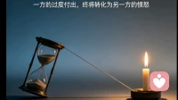 夫妻感情的能量守恒定律：一方的过度付出，终将转化为另一方的愤怒