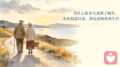 为什么很多夫妻到了晚年，本该相濡以沫，却反而相看两生厌