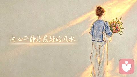 最好的自愈力藏在平静的内心之中