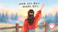 真正的爱自己，不是拼命变优秀，而是终于不再嫌弃自己，敢于把人生还给自己的时候