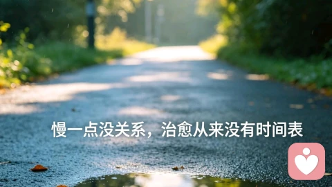不必逼自己立刻释怀,允许情绪慢慢流淌