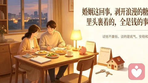 婚姻这回事，剥开浪漫的糖纸，里头裹着的，全是钱的事儿
