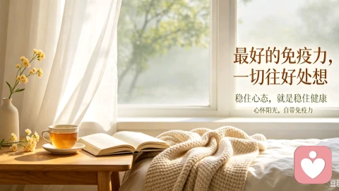 最好的免疫力,一切往好处想