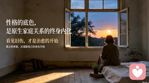 性格的底色,是原生家庭关系的终身内化