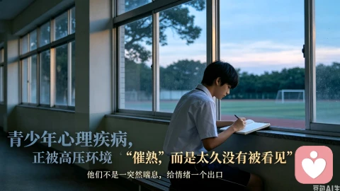 青少年心理疾病，正被高压环境“催熟”