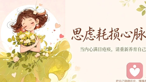 思虑耗损心脉：当内心满目疮痍，请重新养育自己