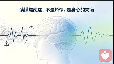 焦虑不是矫情,是身心的失衡。