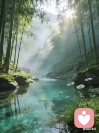 ☘️把目光从外界收回，专注内心的生长与安定。
这，才是对彼此最深远的尊重。配图