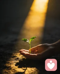 每个人都会有撑不住的时刻，
但黑暗再长，也挡不住破晓的光。
我在这里，做你黑暗里的微光，
陪你慢慢走出阴霾，看见希望。