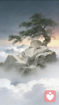 神游千山外    松间枕风眠配图