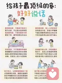 原来，给孩子最顶级的家，是“好好说话”这四个字。不用冷脸，不用嘶吼，把爱说出口，把尊重放心里。家是港湾，不是战场；
好好说话，就是给孩子一生的铠甲。
​
​如果‬不学习，你是‬不是这样的家长 ？

拒绝 “语言暴力”，哪怕‬是气头上，不说“你真让‬人失望”“早知‬道不生你了”，这些话会像刀子一样‬伤害孩子‬的心灵，造成不可逆的影响。