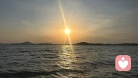 海日漫开，金波轻晃，心也跟着慢慢沉定下来。
 热爱可抵岁月漫长！以海为界，以光为引，宇纳千般情绪，凡守一颗初心。风来便听风浪声，浪来便随浪轻摇，只顺着潮声，慢慢沉淀，静静发光。心定了，一切自会相逢。宇凡道的温良，是懂得本自具足，先好好爱自己，只在自己的节奏里，向阳而生的自在生长。同频的人，自会循着光而来。配图