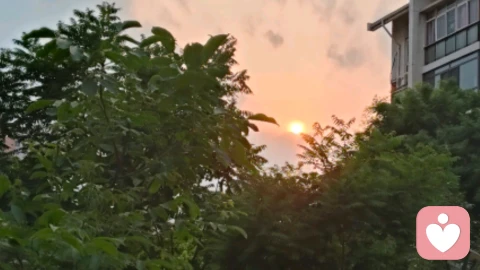 晓看天边暮看云！