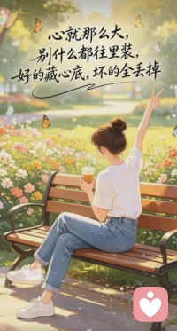 男人是山，女人是水，山水相依，方成人道。荣格说，男人心里住着阿尼玛，女人心里藏着阿尼姆斯，我们终其一生，都在寻找那个与自己阴阳相济的灵魂。血液里一半是父亲的刚毅，一半是母亲的温柔，好好爱自己，就是在滋养婚姻里最鲜活的生命力。配图
