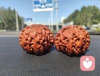宇凡掌中旋日月，核里见山河。
宇凡守心为灯，如盘核桃一般，在日复一日的摩挲中，褪去浮躁，养出温润。
纹路的沟壑，是红尘炼心的痕迹；掌心的温度，是对抗风霜的暖意。
心不浮，路不躁，慢下来，方能养出这抹枣红般的通透。
心怀光明，何处不是彩云间？这掌中一对，便是宇凡修行的方寸道场。配图