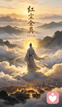 《全真纯阳脉济世赋》
 粤若全真肇启，重阳立宗，钟吕垂纯阳丹秘，丘祖弘龙门法筵。以性命双修为印，以先天本真为宗，千载道薪不息，万古玄光长明。纯阳圣功，仙脉所承。近代李静子祖师，悯世人身元耗散、情丝缠缚、灵台淤迷，撷龙门内炼真诀，始创筑基培元之法，扶正气，涤阴浊，安五脏，固命根。后明月子继绍宗风，勘校丹章，补阴阳升降之阙，通内外运化之机，功法初立纲维，精微次第犹未圆融。迨龙门二十一代宗师，张氏讳至顺，道号米晶子。真人幼植慈根，早怀渡世宏愿，年十七投碧云庵，拜刘明苍道长，得王圆吉一脉单传心印。隐终南灵壑七十余霜，餐松汲泉，远绝尘嚣。朝习八部金刚导引，疏通百骸经络；暮修纯阳静定丹功，涵养先天元神。参《内经》气化之奥，融钟吕龙虎之真，洞彻天地阴阳造化。慨前贤功法参差未备，遂凭百年实证之功，删繁抉奥，厘定三阶九法，合外导筋骨、内养元神，一动一静互为表里，纯阳一脉至此大成无疵。夫八部金刚，肇自盛唐，龙门千年秘传，为纯阳筑基津梁。八式合五行三焦，通八脉五脏：举顶以开清阳玄关，俯仰以固肾府元根，单举以和中州运化，开弓以疏金木郁机，回眸以交心肾水火，后视以通督脉劳损，展翅以舒周身筋骸，顿足以散下焦阴浊。刚柔相济，涤沉寒、消淤滞、活气血、健身形。纯阳内修三品，乃全真双修内核。初层启元筑基：桩功、吐纳、回光，疏通经脉，祛阴补阳，复先天本气；中层炼气化阳：还丹、旋脊、纳息，炼精化气，锁固真阳不泄；顶层炼神合道：卧炼、天罡、丹鼎，炼气化神，神游太虚，独与天地精神往来，勘破红尘情爱虚妄，放下俗世执念痴缠。动以调形，静以养心，不执刚猛，不落空寂，以先天纯阳真炁，消融万般内耗烦忧。真人寿逾百龄，神清体健，实证大道之功。哀今世人沉沦情劫、困于内耗、迷于浮名，执幻相为真常，耗元阳于贪痴。古之丹法久锁琳宫，秘不示俗，非祖师济世本心。真人遂破千年单传之禁，倾尽毕生修证，辑《炁体源流》《济世良方》，将圆满纯阳功、金刚导引正法，普传四海。无道俗贵贱之分，不索供养，不藏玄珍，怀无量大悲，接引世间迷惘。此道不恋红尘繁华，不执儿女情长，不慕云端仙阙，唯守本真，顺合自然。愿天下有缘之士，习纯阳以安身，修静定以渡心，破虚妄，离缠缚，于草木清风自愈伤痕，与天地心神相融。自修清净大道，广怀大爱渡人，永续全真龙门纯阳法脉，昭明万古玄光。配图