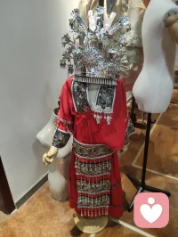 民族衣韵赋！民族的就是世界的！
 
津沽柳青古巷，藏各族风华。入饰衣雅肆，满目华裳罗列，苗银冠饰垂珠琳琅，苗绣裙裾织山河纹样，汉服素袂清雅，各域服饰自成风骨，一衣一饰皆载民族千年记忆。
 
观其形制：银冠叠翠，坠铃轻摇；织锦斑斓，针藏烟火。红衫盛热烈，青布蕴温婉，纹样纳山川鸟兽，配饰凝各族民俗情志。衣袂之间，是一方水土的浪漫，是世代传承的文脉底蕴，斑斓配色错落相映，一眼便摄人心神。
 
心理学有言，多元文化审美可拓宽内心边界，消解狭隘内耗。世人困于重复日常，心绪局促，驻足此间赏各族华服，领略迥异民俗美学，心神得以舒展松弛。每一套衣衫，都是独属于一个民族的温柔叙事，接纳多元之美，便是接纳内心更多维度的安宁。
 
所谓民族者，藏独有的风骨；所谓世界者，容万千种浪漫。一身锦绣承故土文脉，满目斑斓疗俗世焦虑。不必远赴山海寻访风情，古巷衣铺之内，各族风物相融共生，赏民族衣韵，悟兼容之美，让多元温柔抚平心头褶皱，于传统服饰里寻得精神归属与平和自在。配图