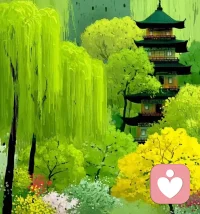 早安！迎接第一缕阳光！配图