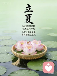 立夏快乐………配图
