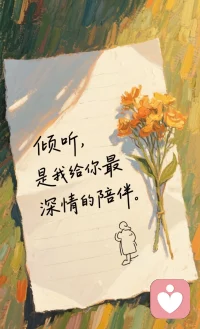 如果当下--
你有很多
..思前顾后的困扰
..理不清又放不下的他/她
..日夜徘徊举棋不定的事
...
无论是什么，你来说，我来听！
任何人都有自我成长的能力，我会陪着你一起发现自己！配图