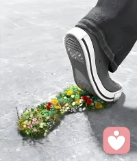 允许自己
像树一样
缓慢而平静的生长配图