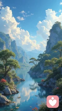 比上不足，比下有余，
知足常乐，自得其乐。配图