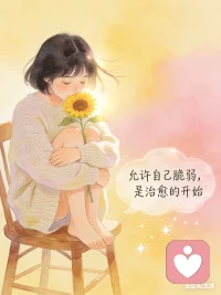 真正的治愈，不是消灭负面情绪，而是学会与它共处。难过时抱抱自己，焦虑时深呼吸，迷茫时慢慢来，你不必立刻好起来，允许自己慢慢疗愈，时间会给你答案。